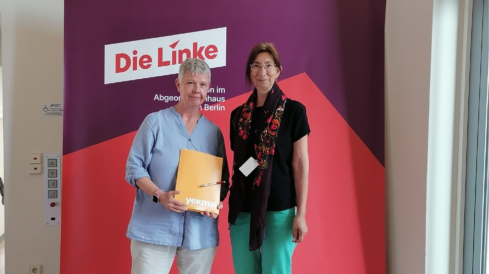 Besuch bei Katina Schubert im Berliner Abgeordnetenhaus